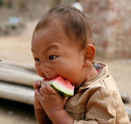 吃小瓜的宝宝,小瓜宝宝的健康成长之旅